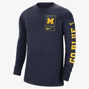Michigan Men&#039;s Nike College Long-Sleeve T-Shirt DZ3878-419
