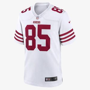 NFL San Francisco 49ers (George Kittle) Men&#039;s Game Football Jersey 67NMSAGR9BF-00D