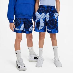 Nike Dri-FIT Elite Big Kids&#039; Printed Basketball Shorts DX5513-480
