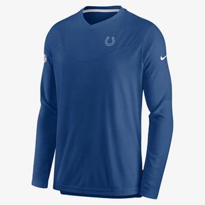 Nike Dri-FIT Lockup Coach UV (NFL Indianapolis Colts) Men&#039;s Long-Sleeve Top NS2511YS98-636