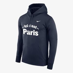Paris Saint-Germain Men&#039;s Nike Therma-FIT Pullover Hoodie M41563YONAV-PSG