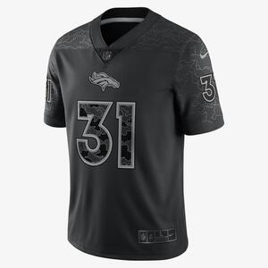 NFL Denver Broncos RFLCTV (Justin Simmons) Men&#039;s Fashion Football Jersey 45NM00A8WF-00N
