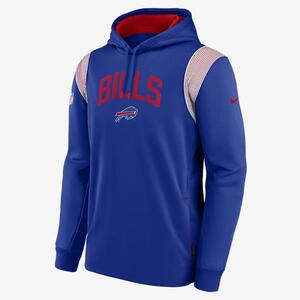 Nike Therma Athletic Stack (NFL Buffalo Bills) Men&#039;s Pullover Hoodie NS49023M81-5N9
