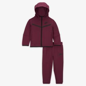 Nike Sportswear Tech Fleece Baby (12-24M) Zip Hoodie and Pants Set 66H052-P9E