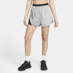 Nike Dri-FIT Repel Women&#039;s Mid-Rise 3&quot; Brief-Lined Trail Running Shorts with Pockets DX1021-010