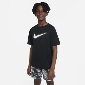 Nike Dri-FIT Multi+ Big Kids&#039; (Boys&#039;) Graphic Training Top DX5386-010
