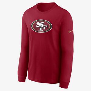 Nike Primary Logo (NFL San Francisco 49ers) Men’s Long-Sleeve T-Shirt NKAC6DL73-CLH