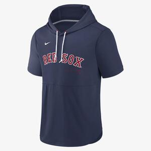 Nike Springer (MLB Boston Red Sox) Men&#039;s Short-Sleeve Pullover Hoodie NKGS00IZBQ-02R