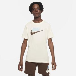 Nike Sportswear Big Kids&#039; Cotton T-Shirt AR5252-113