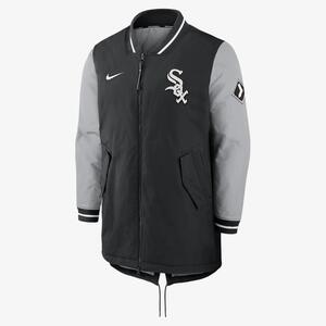 Nike Dugout (MLB Chicago White Sox) Men&#039;s Full-Zip Jacket NAC7191NRX-0BT
