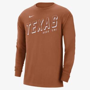 Texas Men&#039;s Nike College Long-Sleeve Max90 T-Shirt FD4844-802