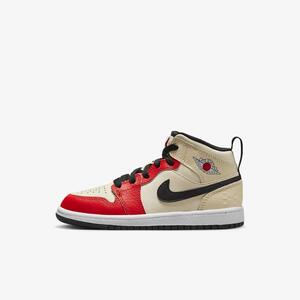 Jordan 1 Mid Sneaker School Little Kids&#039; Shoes DV7010-100