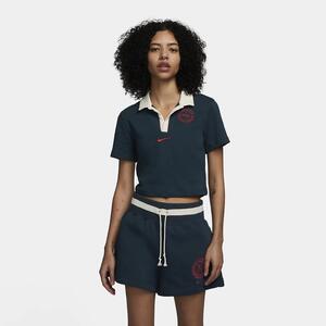 Nike Sportswear Essential Women&#039;s Short-Sleeve Polo Top FJ1822-454