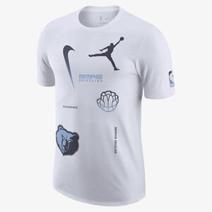 Memphis Grizzlies Courtside Statement Edition Men&#039;s Jordan Max90 NBA T-Shirt FB2104-100