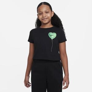 Nike Sportswear Big Kids&#039; (Girls&#039;) Crop T-Shirt FD0918-010