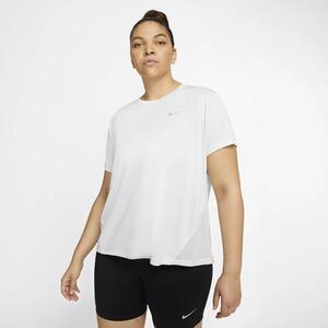Nike Miler Women&#039;s Short-Sleeve Running Top (Plus Size) AV7922-100