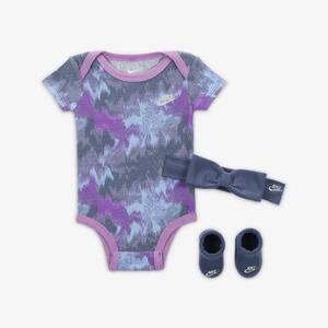 Nike Digi Dye 3-Piece Bodysuit Box Set Baby Bodysuit Set NN0909-U6B