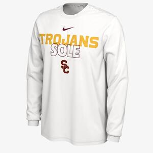 USC Legend Men&#039;s Nike Dri-FIT College Long-Sleeve T-Shirt FV7627-100
