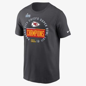 Nike Super Bowl LVII Champions Trophy (NFL Kansas City Chiefs) Men&#039;s T-Shirt NP9906F7GZ-FLH