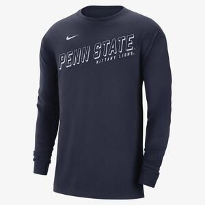 Penn State Men&#039;s Nike College Long-Sleeve Max90 T-Shirt FD4838-419