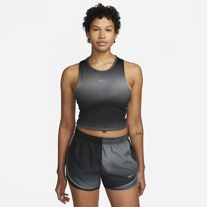 Nike Dri-FIT Swoosh Women&#039;s Cropped Running Tank Top DX1033-010