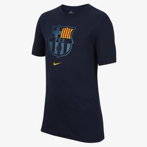 FC Barcelona Big Kids&#039; Nike Soccer T-Shirt DZ4356-451
