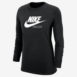 Nike Swoosh Women&#039;s Soccer Long-Sleeve T-Shirt W12103P15-BLK