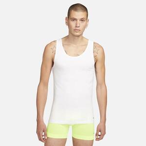 Nike Dri-FIT Essential Cotton Stretch Men&#039;s Slim Fit Tank Undershirt (2-Pack) KE1193-100