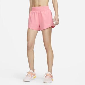 Nike Dri-FIT One Women&#039;s High-Waisted 3&quot; Brief-Lined Shorts DX6014-611