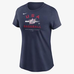 Nike 2023 World Baseball Classic (USA Baseball) Women&#039;s T-Shirt NKAF44BWBU-KW3