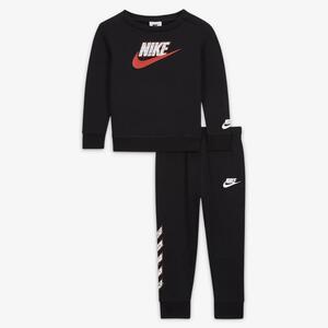 Nike &quot;Let&#039;s Be Real&quot; Crew and Pants Set Baby (12-24M) Set 66K514-023