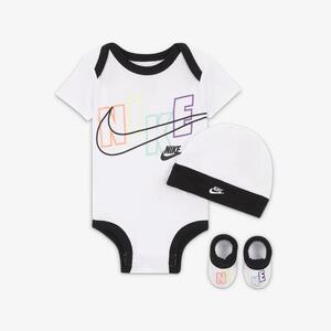 Nike &quot;Now You See Me&quot; Baby 3-Piece Bodysuit Box Set NN0648-001