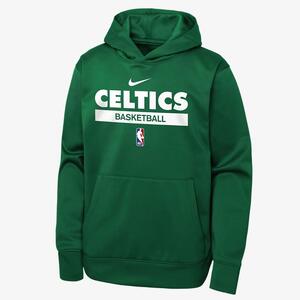 Boston Celtics Spotlight Big Kids&#039; Nike Dri-FIT NBA Pullover Hoodie 9Z2B7FFPF-NFK