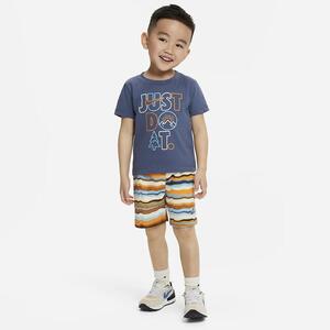 Nike Sportswear &quot;Leave No Trace&quot; Printed Shorts Set Toddler 2-Piece Set 76K856-E69