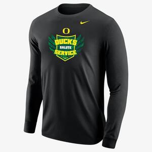 Oregon Men&#039;s Nike College Long-Sleeve T-Shirt M12330495-ORE