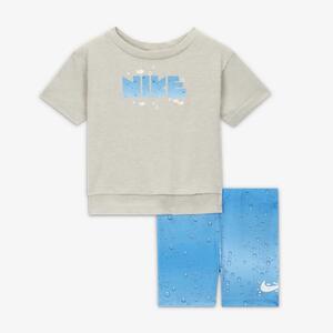 Nike Coral Reef Tee and Shorts Set Baby 2-Piece Dri-FIT Set 16K942-B9F