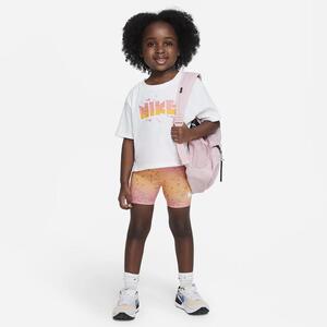 Nike Coral Reef Tee and Shorts Set Toddler 2-Piece Dri-FIT Set 26K942-A6C