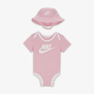 Nike Baby Bodysuit and Hat Box Set NN0815-A8F