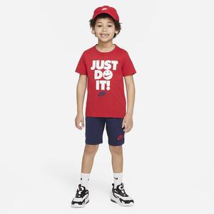 Nike Sportswear &quot;Just Do It&quot; Shorts Set Little Kids&#039; 2-Piece Set 86K899-U90