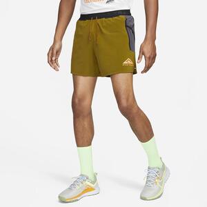Nike Trail Second Sunrise Men&#039;s Dri-FIT 5&quot; Brief-Lined Running Shorts DV9311-368