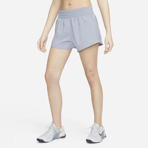 Nike One Women&#039;s Dri-FIT Mid-Rise 3&quot; Brief-Lined Shorts DX6010-519