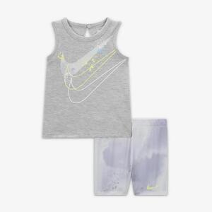 Nike &quot;Just DIY It&quot; Bike Shorts Set Baby 2-Piece Set 16K834-GAD