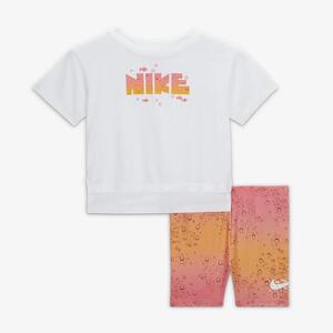 Nike Coral Reef Tee and Shorts Set Baby 2-Piece Dri-FIT Set 16K942-A6C