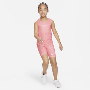 Nike Swoosh Tank and Bike Shorts Set Little Kids&#039; 2-Piece Dri-FIT Set 36K920-A6C