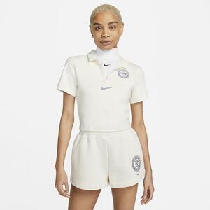 Nike Sportswear Essential Women&#039;s Short-Sleeve Polo Top FJ1822-110