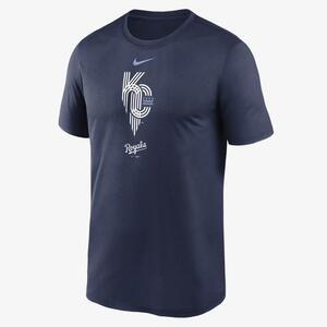 Nike Dri-FIT City Connect Logo (MLB Kansas City Royals) Men&#039;s T-Shirt NKGK44BROY-LP0