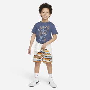 Nike Sportswear &quot;Leave No Trace&quot; Printed Shorts Set Little Kids&#039; 2-Piece Set 86K856-E69