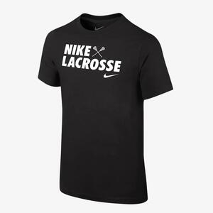 Nike Swoosh Lacrosse Big Kids&#039; (Boys&#039;) T-Shirt B11377LX720-00A