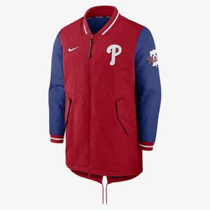 Nike Dugout (MLB Philadelphia Phillies) Men&#039;s Full-Zip Jacket NAC7161NPP-0BT