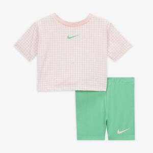 Nike Pic-Nike Boxy Tee and Shorts Set Baby 2-Piece Set 16K825-P17